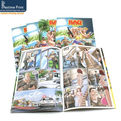 Factory Direct Sexy Comics Custom Comic Book Printing Adult Comic Book