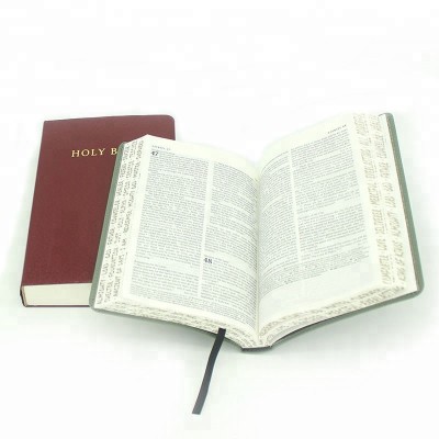 High Quality Leather Cover Bible Books Printing