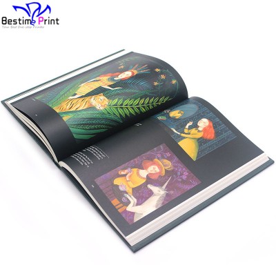 Image open hot photo book printing high quality poster