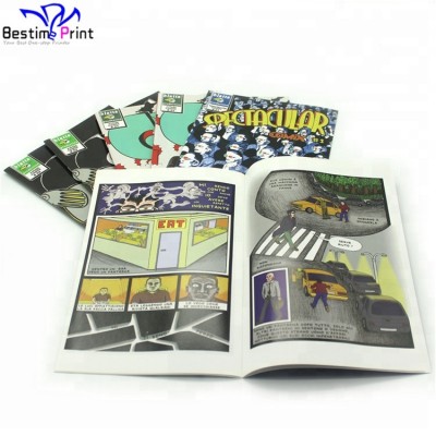 Factory Supply printing comic book printed service print With Best Price High Quality