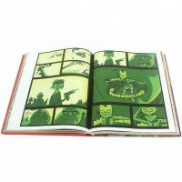 Art Paper Full Color Hardcover Overseas Comic Book Printing